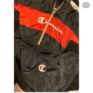 Champion Windbreaker jogger set